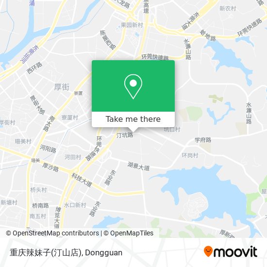 重庆辣妹子(汀山店) map