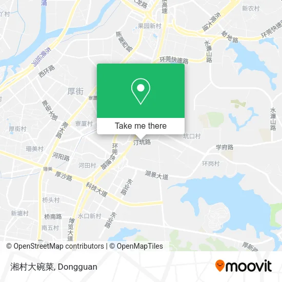 湘村大碗菜 map