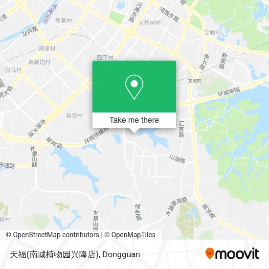 天福(南城植物园兴隆店) map