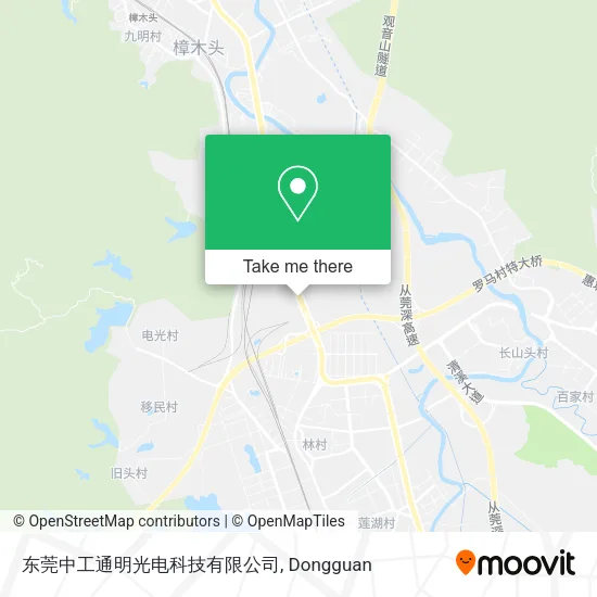 东莞中工通明光电科技有限公司 map