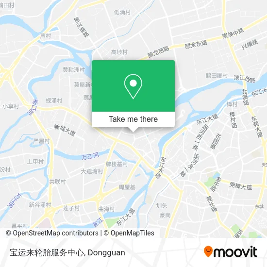 宝运来轮胎服务中心 map