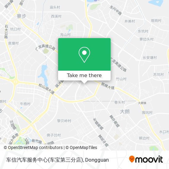 车信汽车服务中心(车宝第三分店) map
