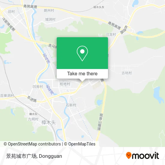 景苑城市广场 map
