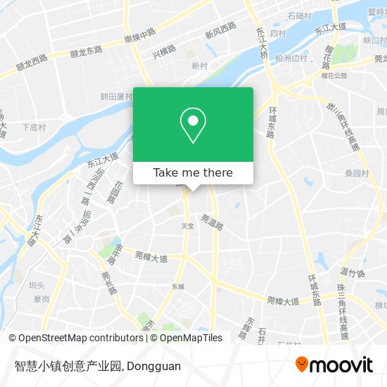 智慧小镇创意产业园 map