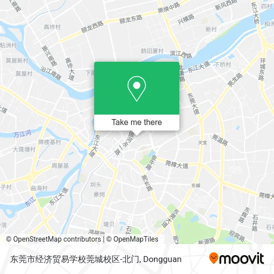 东莞市经济贸易学校莞城校区-北门 map