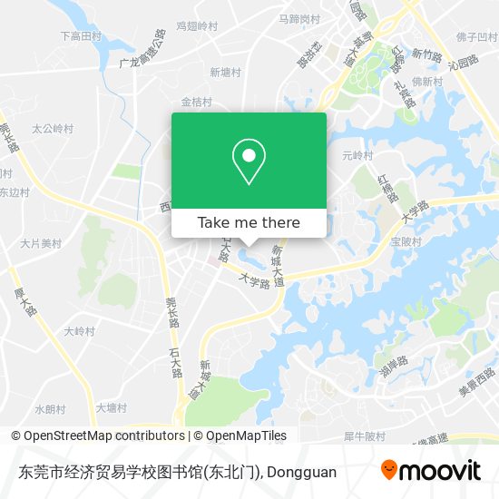 东莞市经济贸易学校图书馆(东北门) map