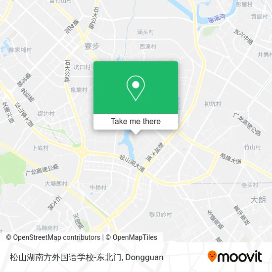 松山湖南方外国语学校-东北门 map