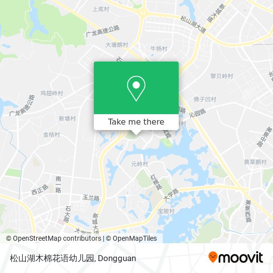 松山湖木棉花语幼儿园 map