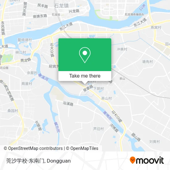 莞沙学校-东南门 map