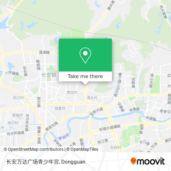 长安万达广场青少年宫 map