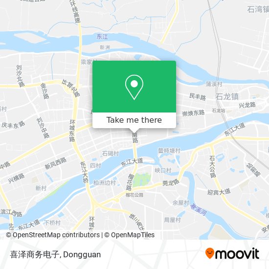 喜泽商务电子 map