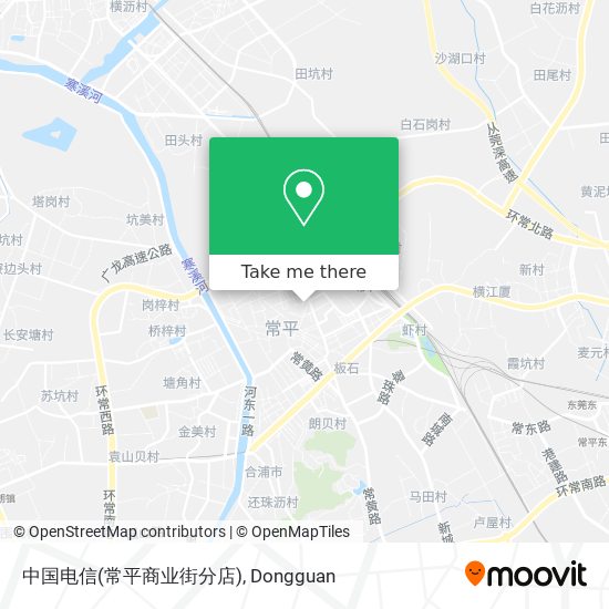 中国电信(常平商业街分店) map