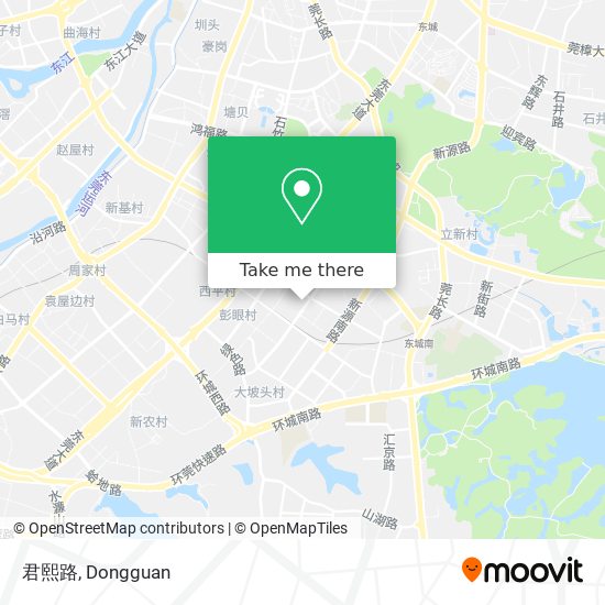 君熙路 map