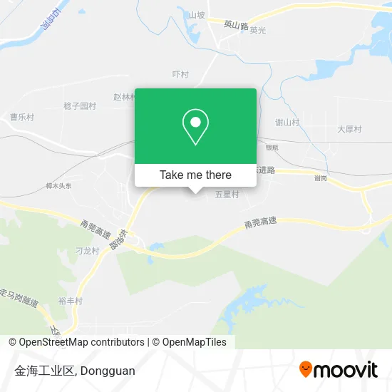 金海工业区 map