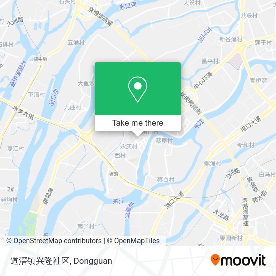 道滘镇兴隆社区 map