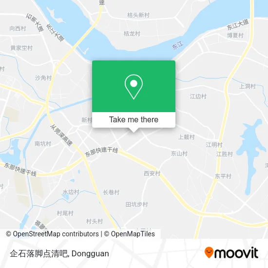 企石落脚点清吧 map
