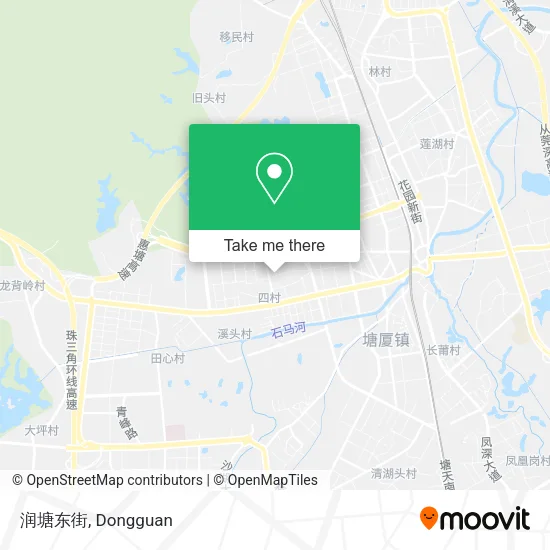 润塘东街 map