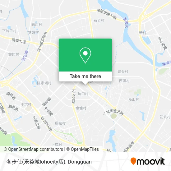 奢步仕(乐荟城lohocity店) map