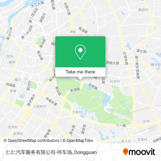 仁仁汽车服务有限公司-停车场 map