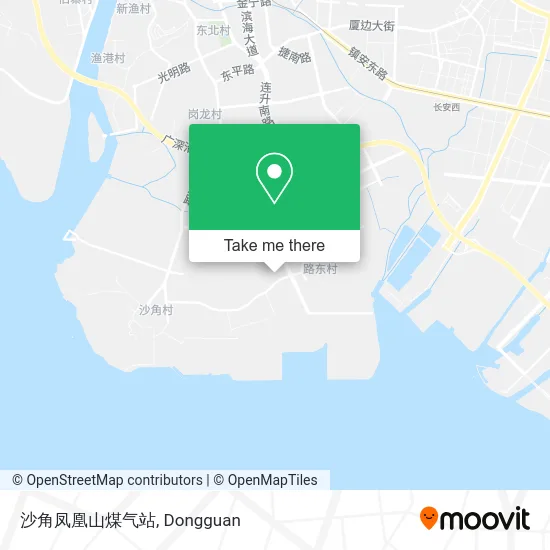 沙角凤凰山煤气站 map