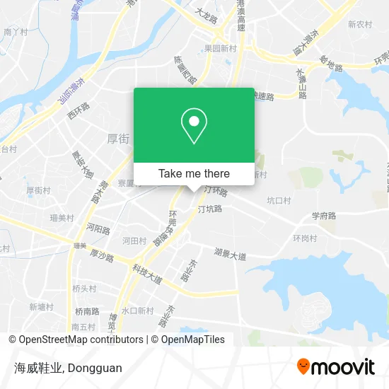 海威鞋业 map