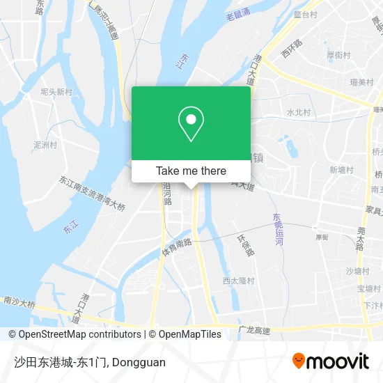 沙田东港城-东1门 map