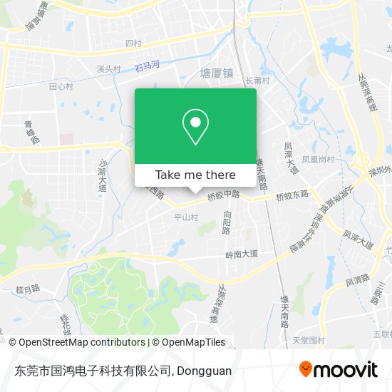 东莞市国鸿电子科技有限公司 map