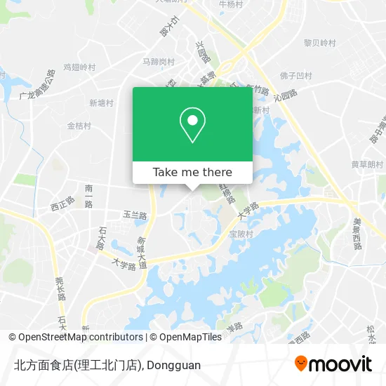 北方面食店(理工北门店) map