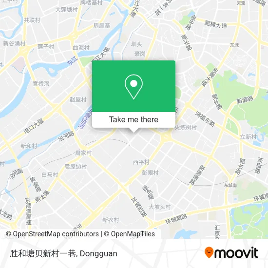 胜和塘贝新村一巷 map