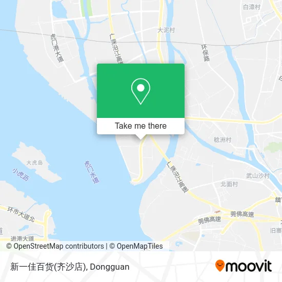 新一佳百货(齐沙店) map