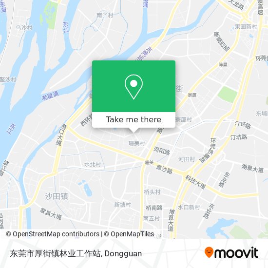 东莞市厚街镇林业工作站 map