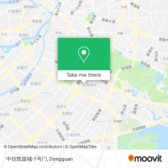 中信凯旋城-1号门 map