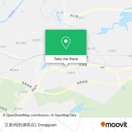 正新鸡排(谢岗店) map