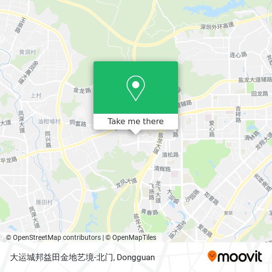 大运城邦益田金地艺境-北门 map