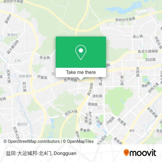 益田·大运城邦-北4门 map
