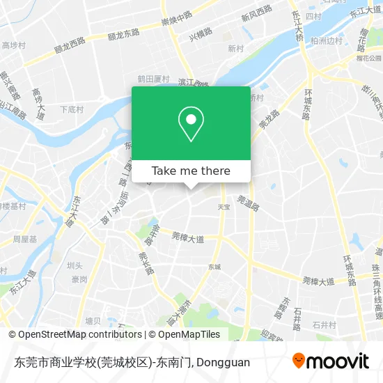 东莞市商业学校(莞城校区)-东南门 map