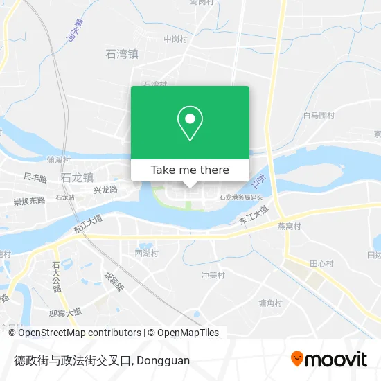 德政街与政法街交叉口 map