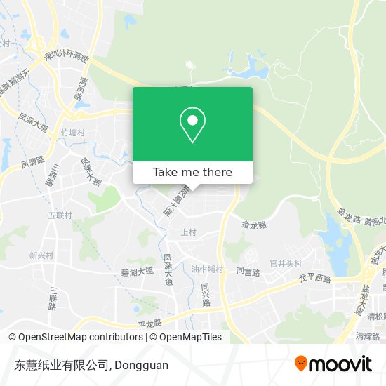 东慧纸业有限公司 map