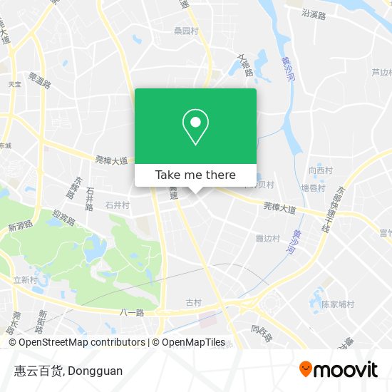 惠云百货 map
