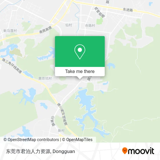 东莞市君泊人力资源 map