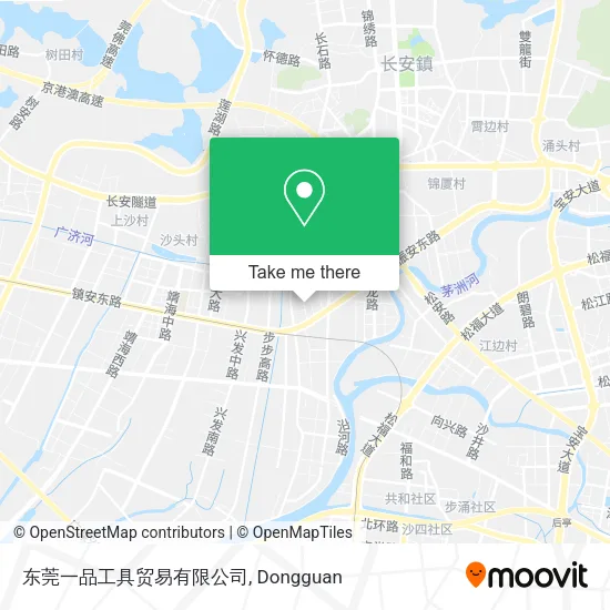 东莞一品工具贸易有限公司 map
