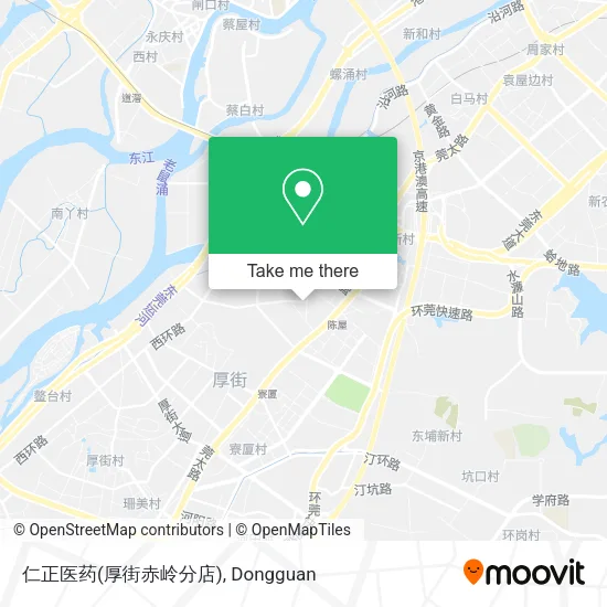仁正医药(厚街赤岭分店) map