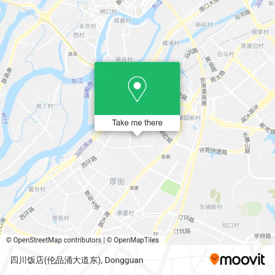 四川饭店(伦品涌大道东) map