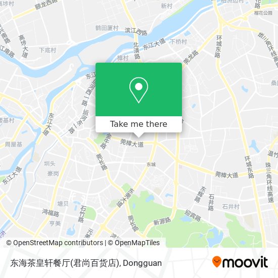 东海茶皇轩餐厅(君尚百货店) map