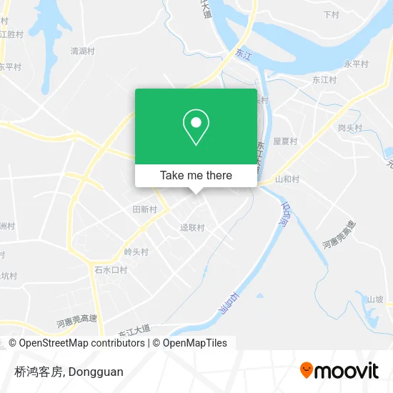 桥鸿客房 map
