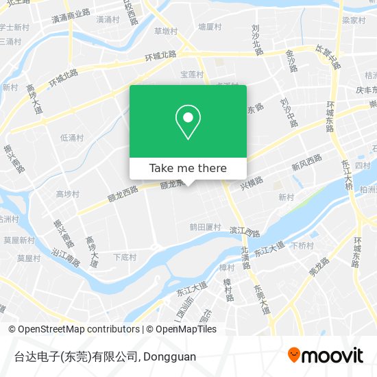 台达电子(东莞)有限公司 map