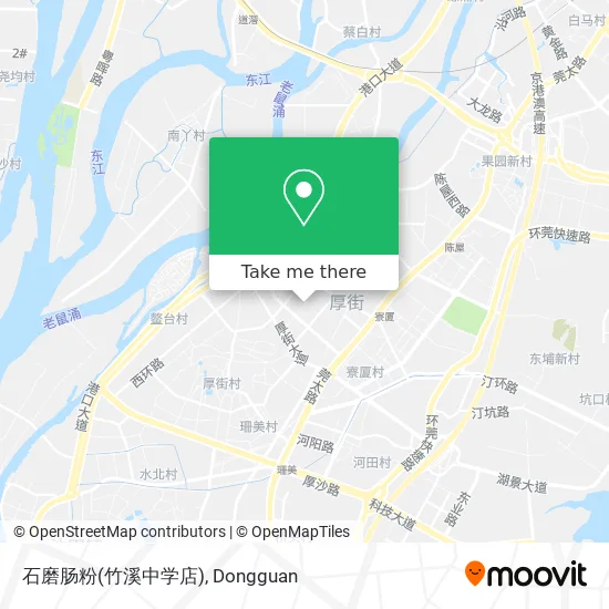 石磨肠粉(竹溪中学店) map