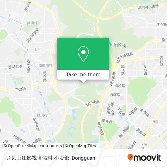 龙凤山庄影视度假村-小卖部 map