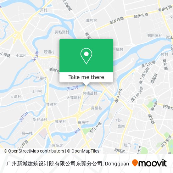 广州新城建筑设计院有限公司东莞分公司 map