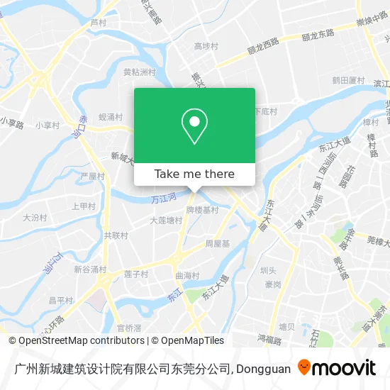 广州新城建筑设计院有限公司东莞分公司 map